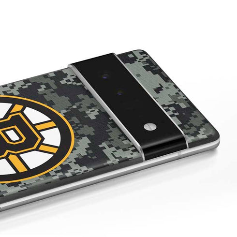 NHL Boston Bruins Camo Google Pixel 6 Pro Skin